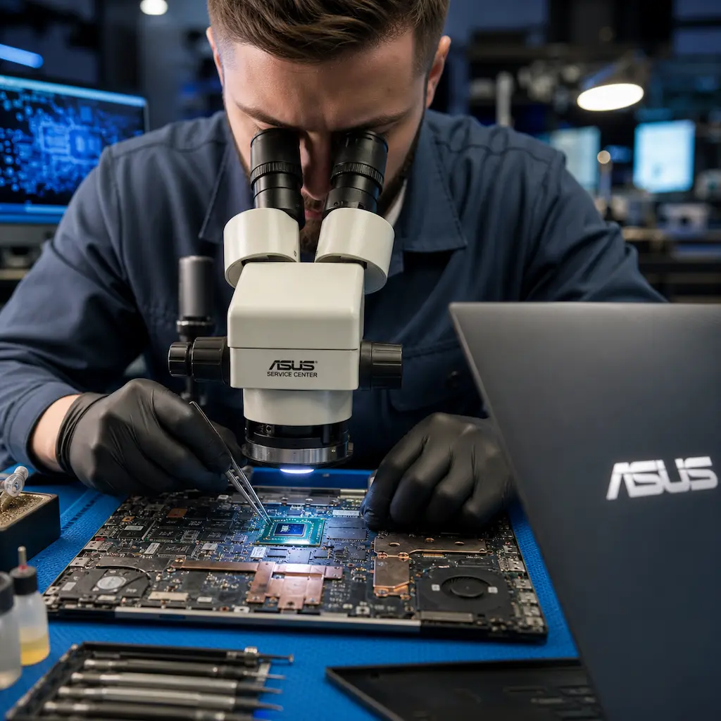 Замена видеокарты ноутбука Asus в Волоколамске