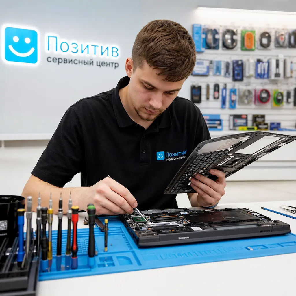 заменить клавиатуру на ноутбуке Lenovo в Волоколамске