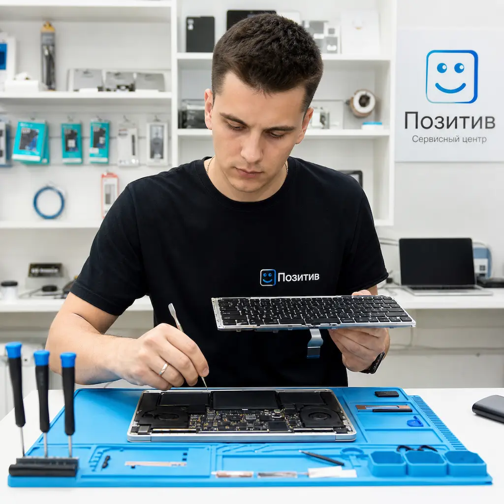 заменить клавиатуру на Apple Macbook в Волоколамске