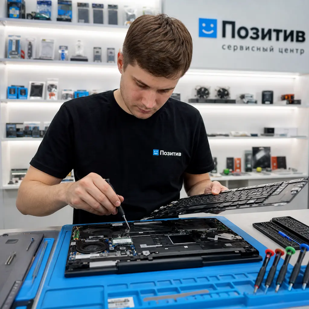 заменить клавиатуру на ноутбуке Samsung в Волоколамске