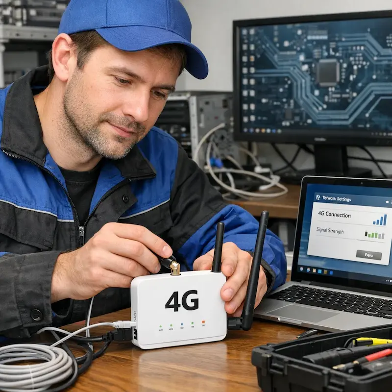 Настройка 4G модема в Волоколамске