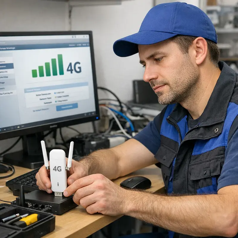 Настройка LTE модема в Волоколамске