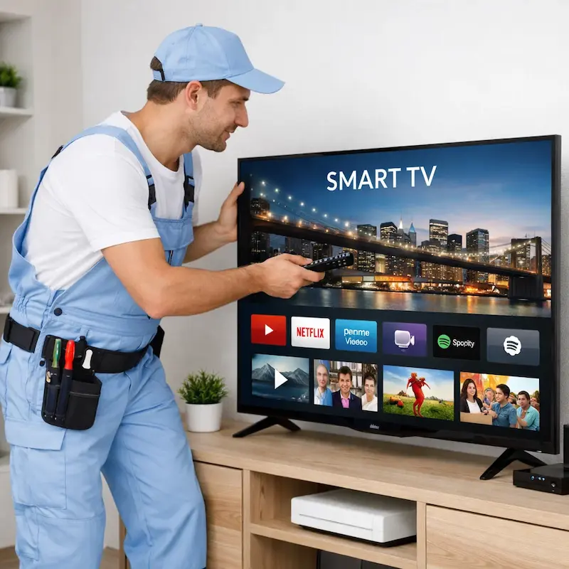 Как вызвать мастера для настройки Smart TV в Волоколамске