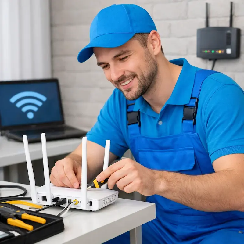 Настройка Wi - Fi в Волоколамске