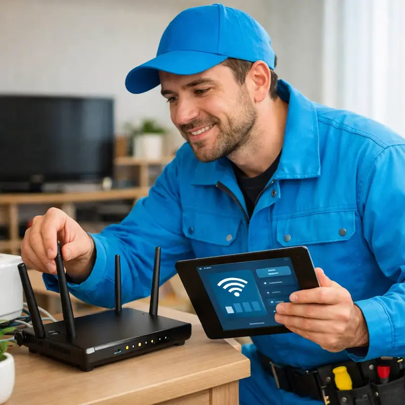 Настройка Wi-Fi для квартиры, дома и офиса в Волоколамске