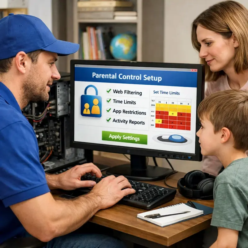 установка родительского контроля в Волоколамске