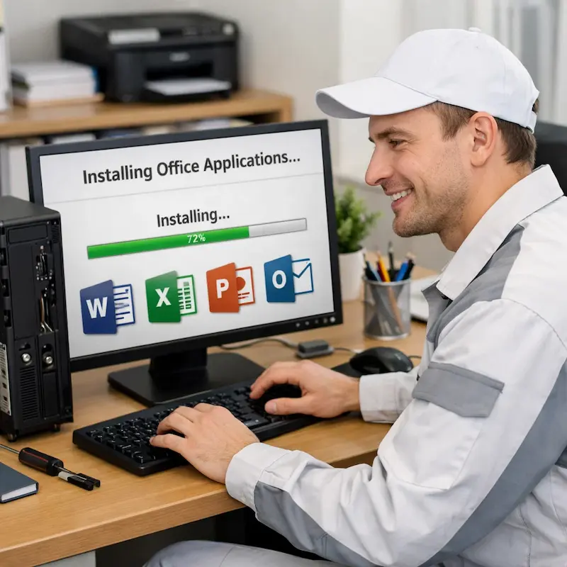 Установка и настройка программ на компьютере в Волоколамске