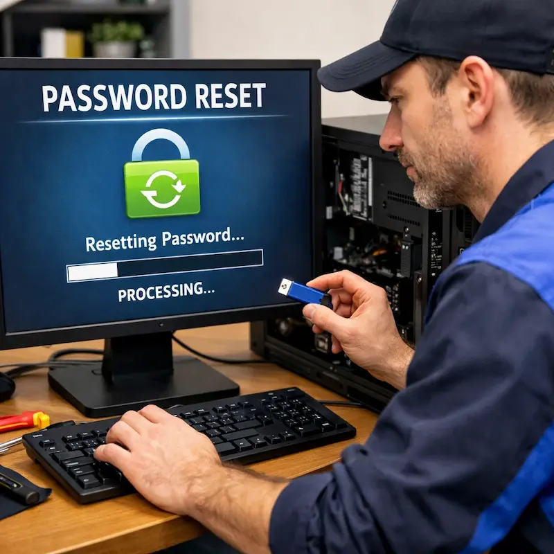 Удаление пароля на компьютере в Волоколамске