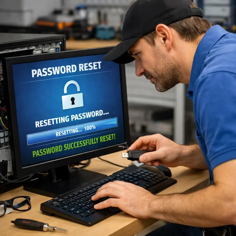 Сброс пароля от компьютера в Волоколамске