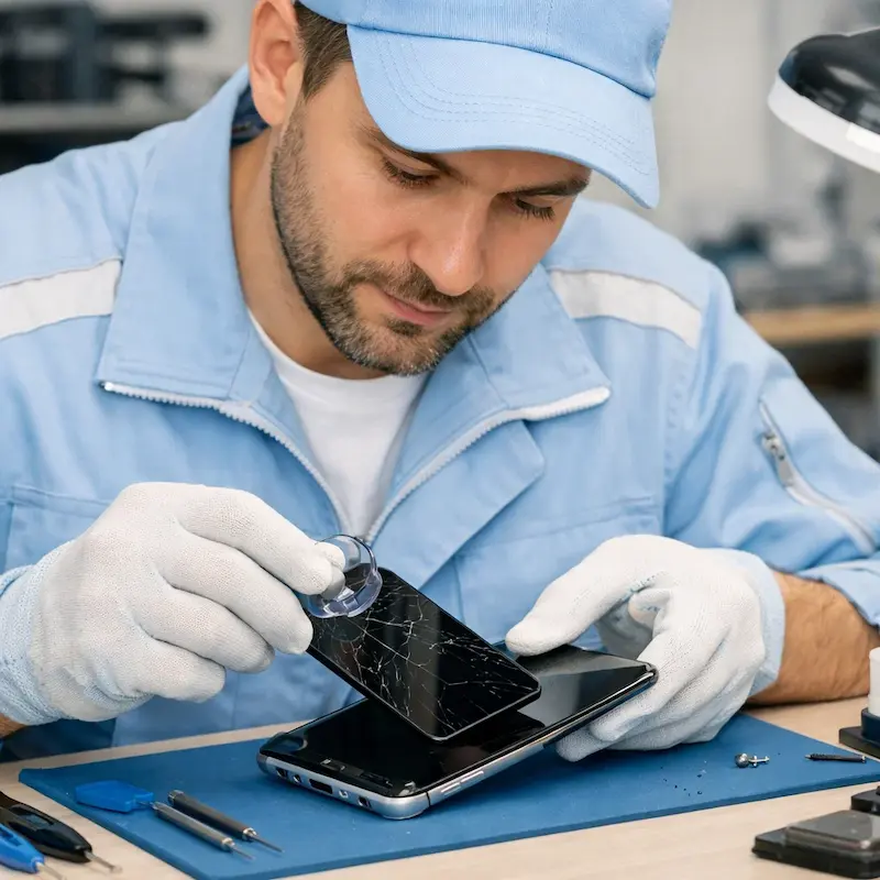 Заменить сенсорное стекло на смартфоне в Волоколамске